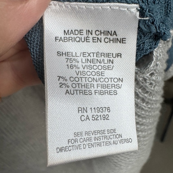 Helmut Lang Gray Blue Sheer Mesh Knit Sweater – Size Petite - Picture 8 of 17